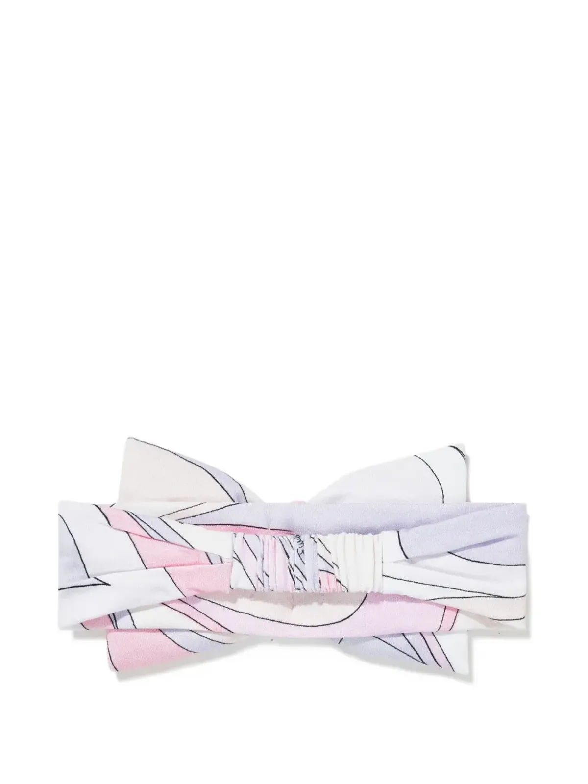 PUCCI Junior プリント柄エラスティックヘッドバンド - 画像1