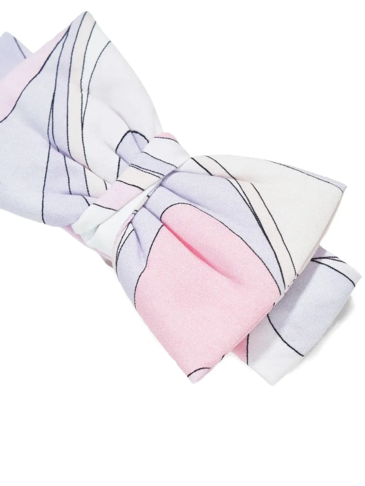 PUCCI Junior プリント柄エラスティックヘッドバンド - 画像4