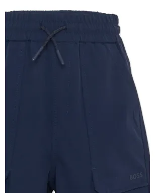 BOSS Kidswear ドローコード付きカジュアルショーツ - サムネイル3