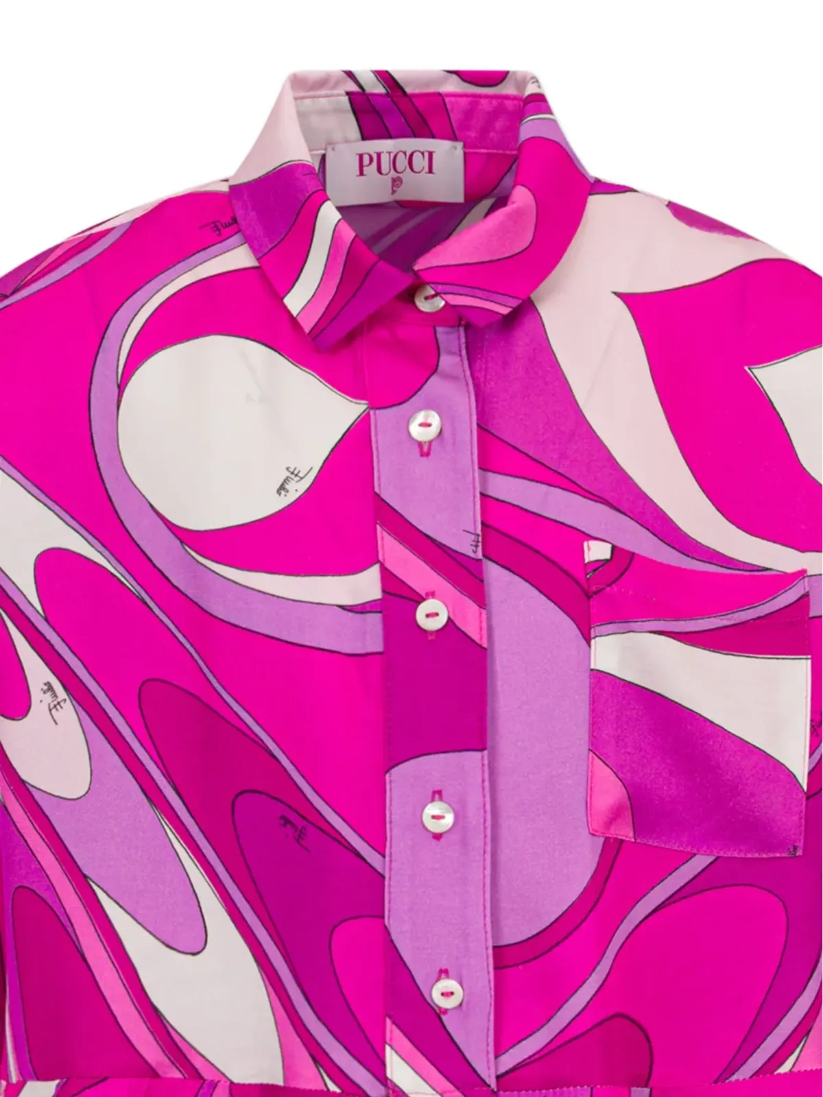 PUCCI Junior グラフィック柄ミニドレス - 画像4