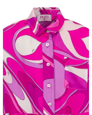 PUCCI Junior グラフィック柄ミニドレス - サムネイル4