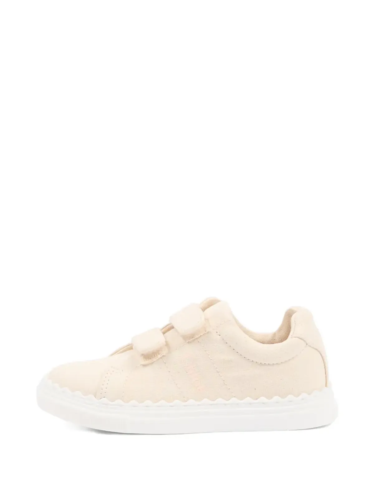 Chloé Kids タッチストラップスニーカー - Neutrals - 画像5