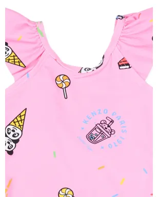 Kenzo Kids フリル付きプリント水着 - サムネイル3