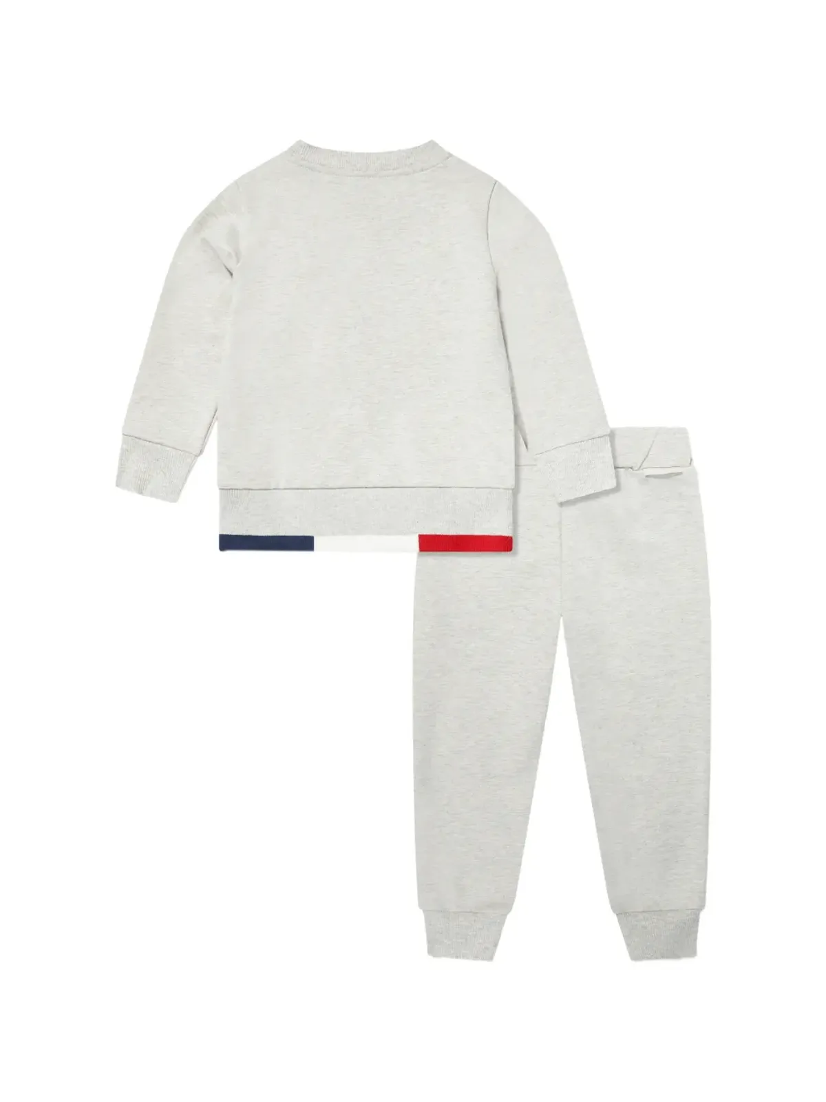 Moncler Enfant ロゴストライプ トラックスーツ グレー - 画像2