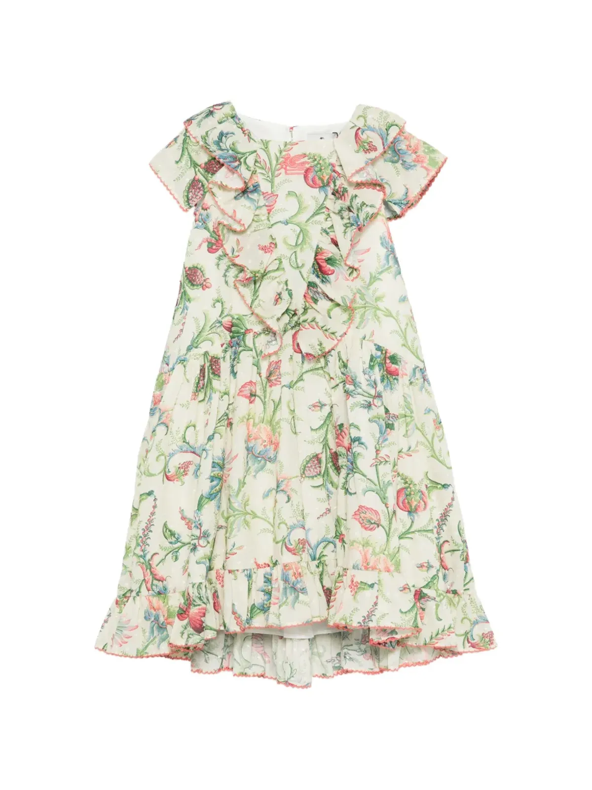 ETRO KIDS フリル花柄プリントドレス - 画像1