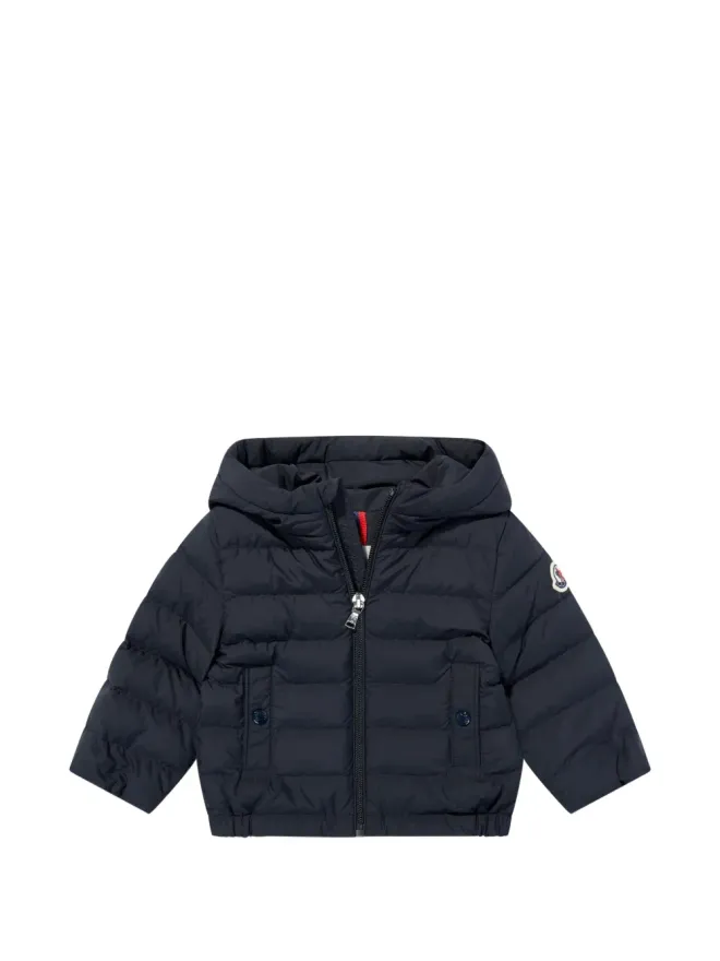 Moncler Enfant Moncler Enfant Dilar キルテッド フーデッドジャケット ブルーの商品画像