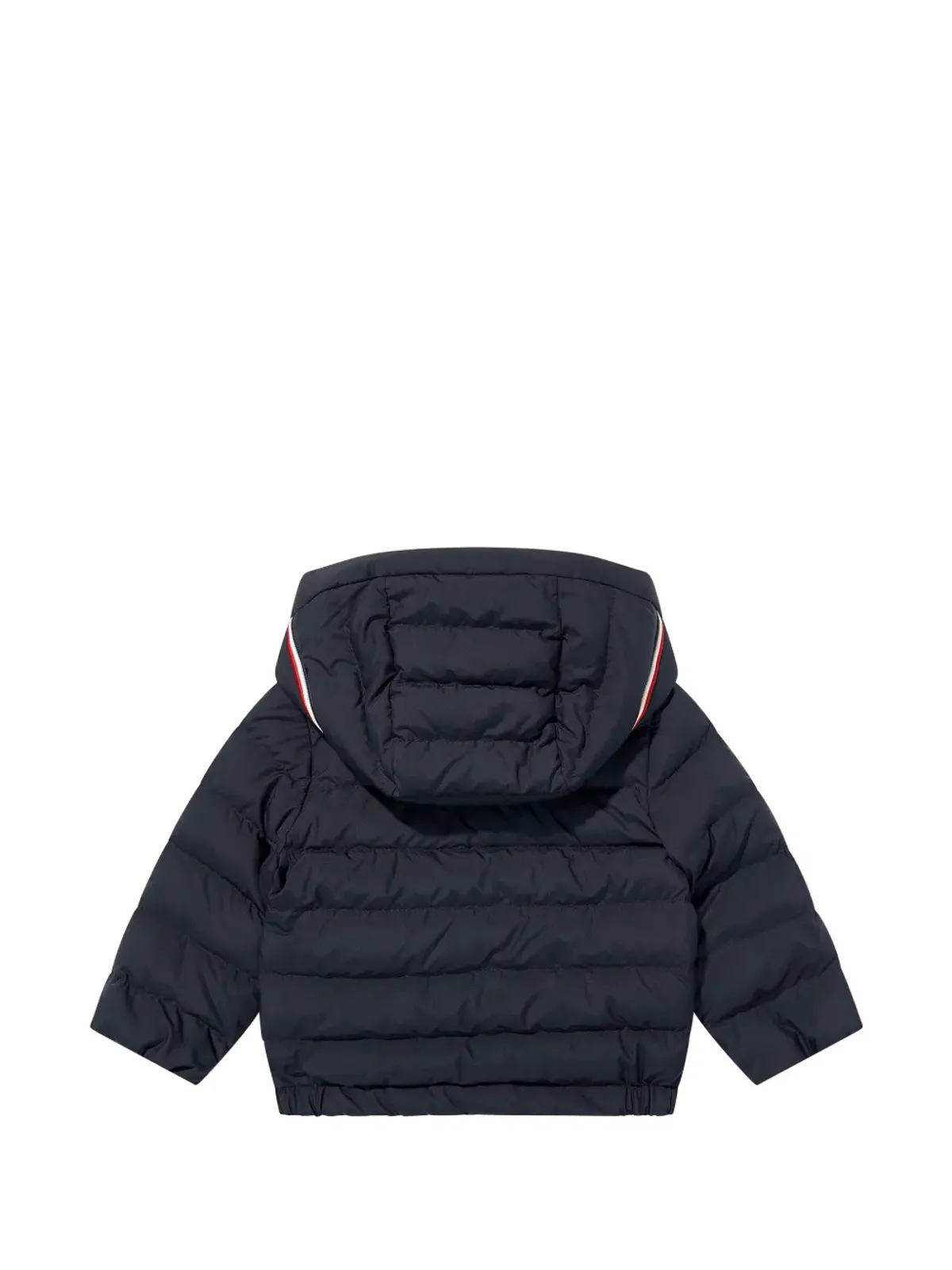 Moncler Enfant Dilar キルテッド フーデッドジャケット ブルー - 画像2