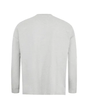LOEWE グラフィック長袖Tシャツ - グレー - サムネイル2
