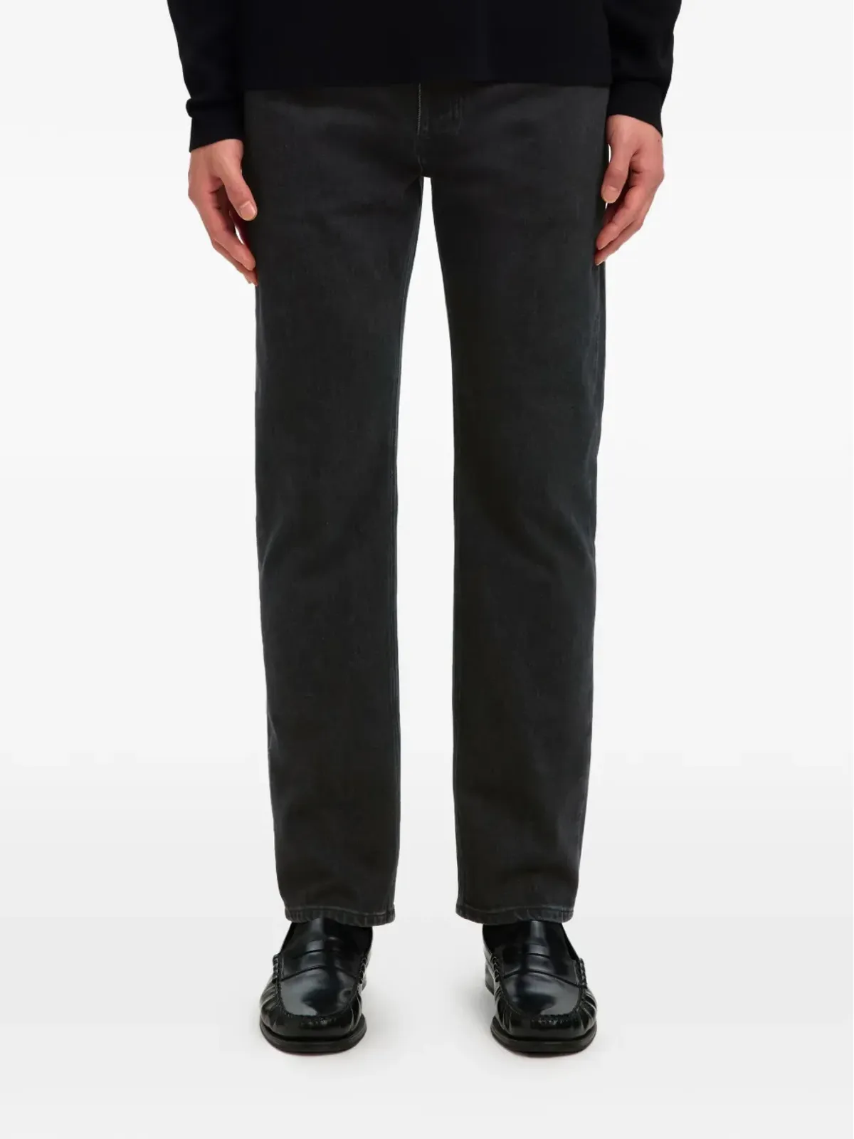SELECTED 黒ジーンズ - グレー - 画像3