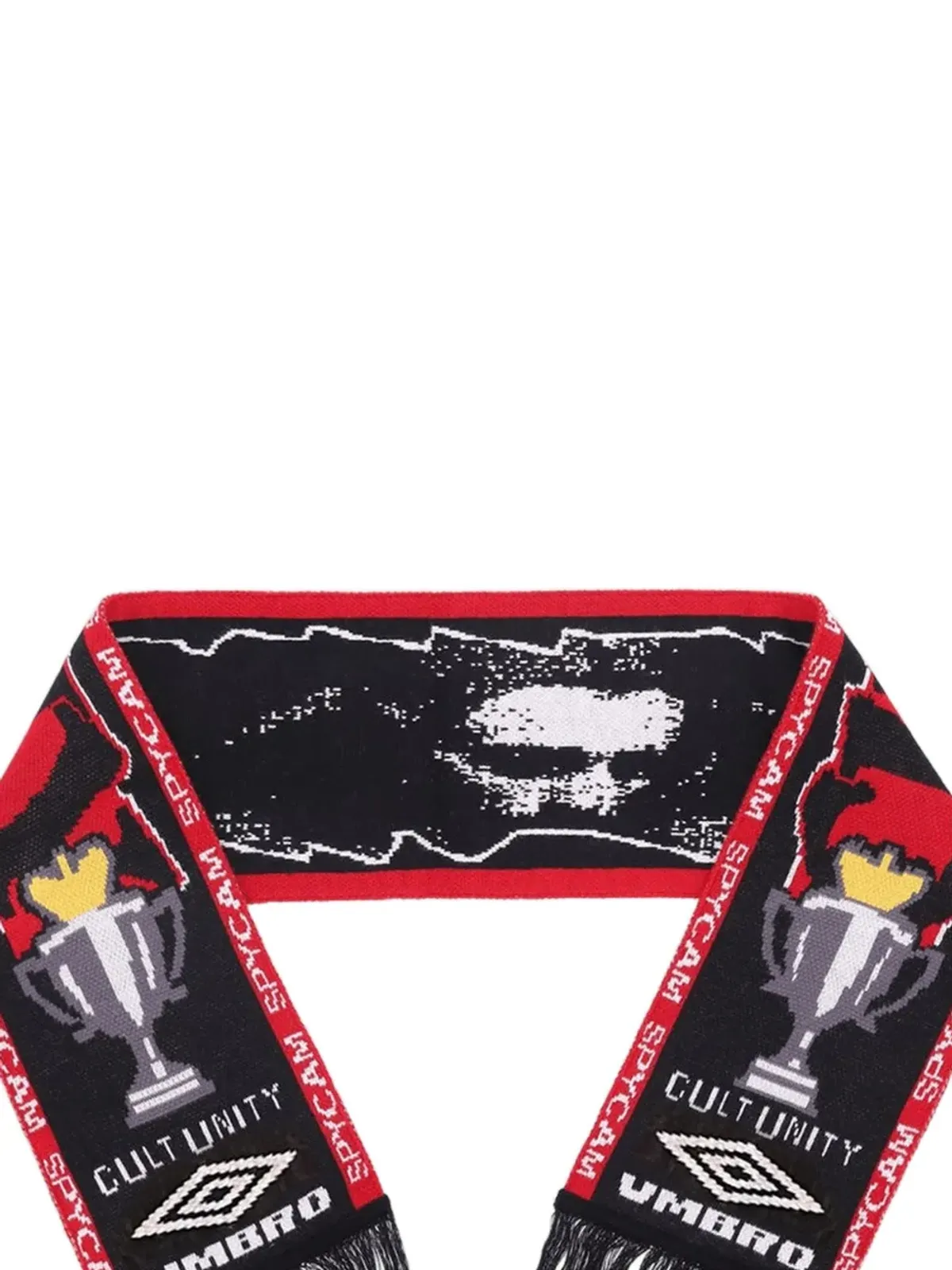UMBRO グラフィック刺繍スカーフ - 画像2