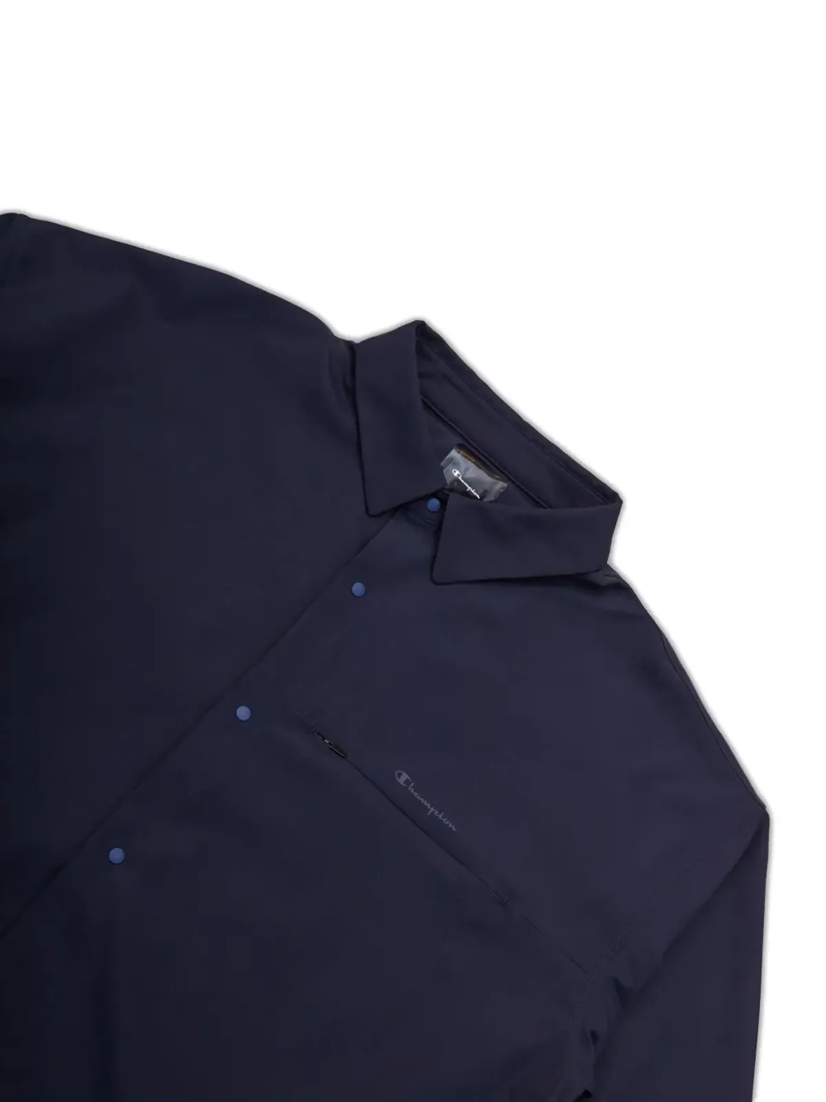 Champion チェストポケット付きボタン留めオーバーシャツ - 画像4