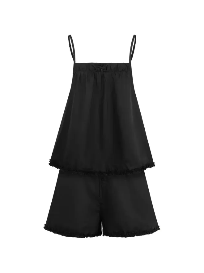 Deiji Studios Deiji Studios ブラックショーツセット（2点セット）の商品画像