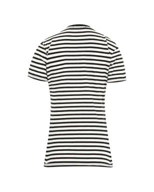 Nili Lotan LanaストライプTシャツ - White - サムネイル2