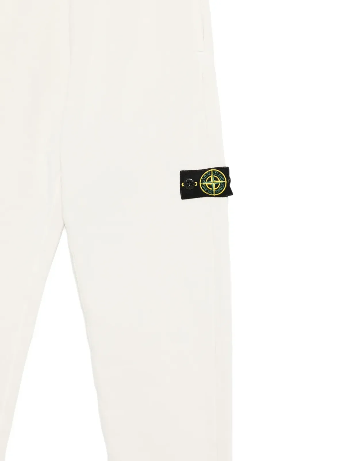 Stone Island Junior エラスティックウェストバンド付きトラックパンツ - 画像3