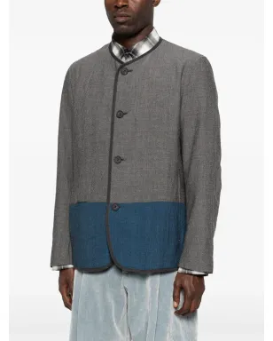 Issey Miyake Pre-Owned カラーなしボタンジャケット - サムネイル3