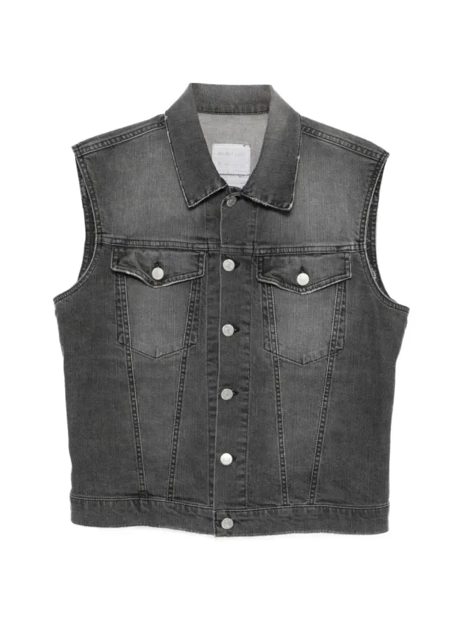 Helmut Lang Pre-Owned Helmut Lang Pre-Owned 1990年代 ダメージデニムベストの商品画像