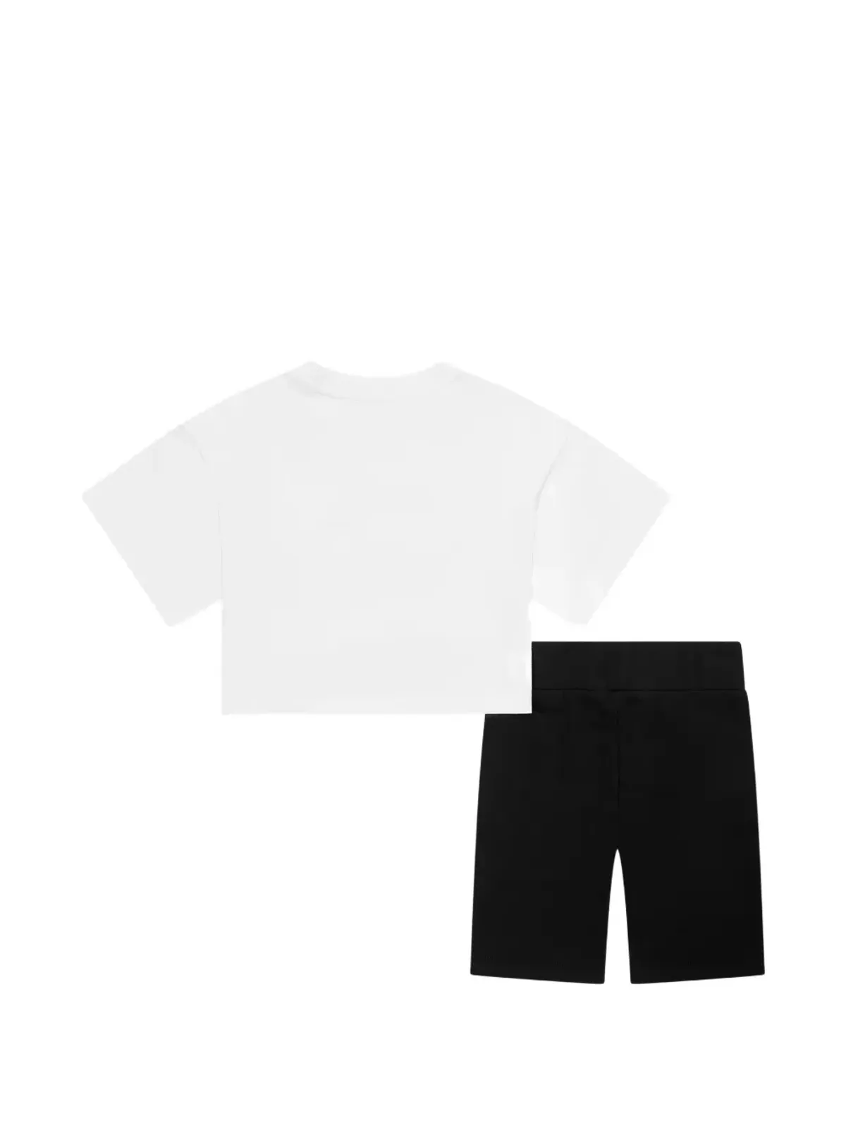 Moschino Kids ロゴディテール テディプリント ショートセット - White - 画像2