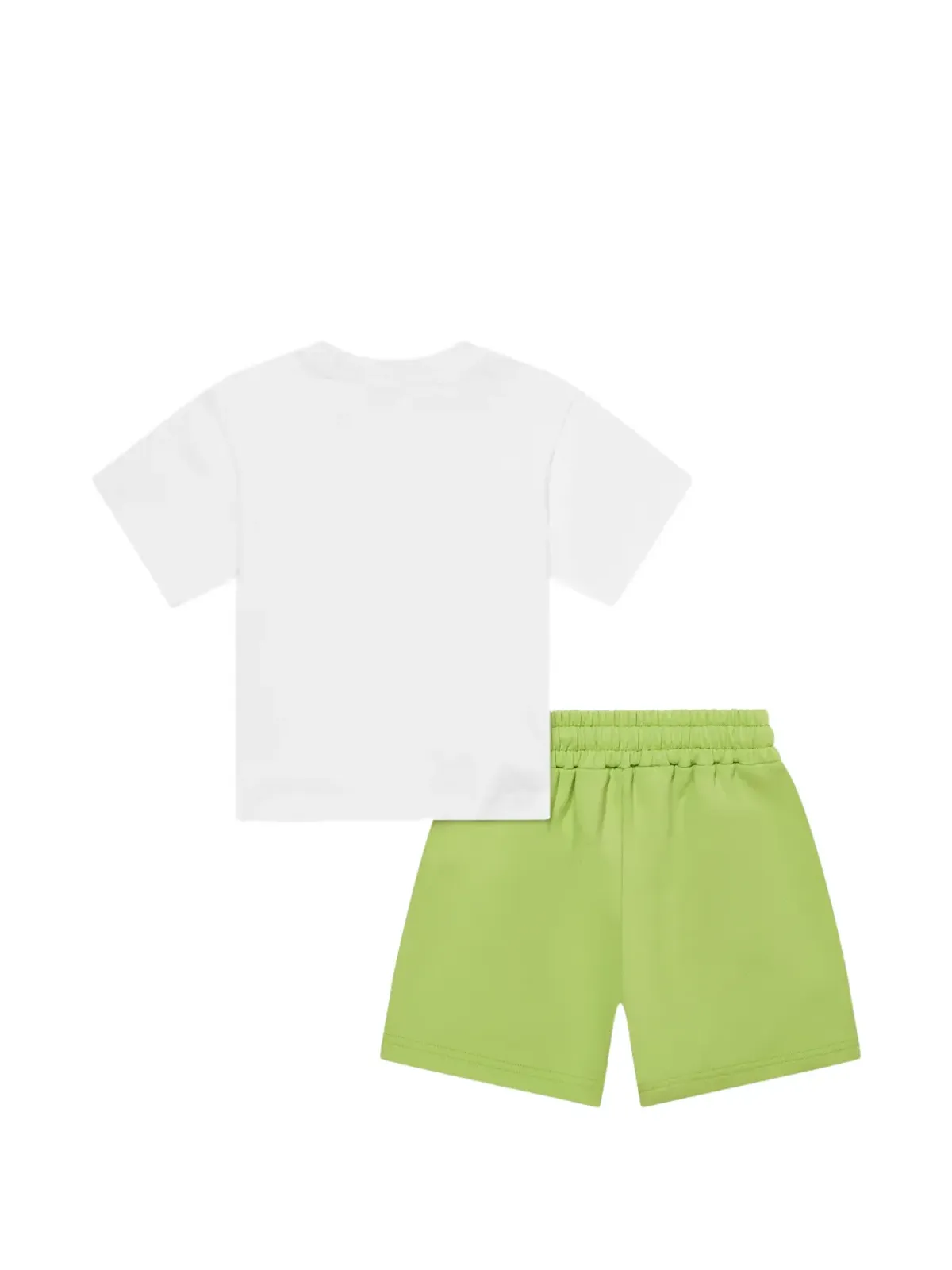 Moschino Kids ドローコード付き ロゴプリント Tシャツとショーツ セット - 画像2