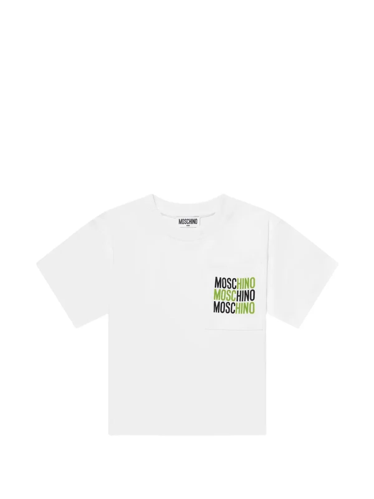 Moschino Kids ドローコード付き ロゴプリント Tシャツとショーツ セット - 画像3