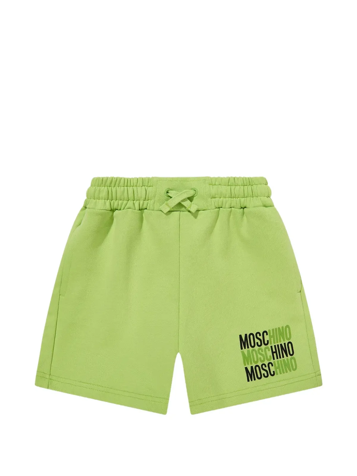 Moschino Kids ドローコード付き ロゴプリント Tシャツとショーツ セット - 画像4
