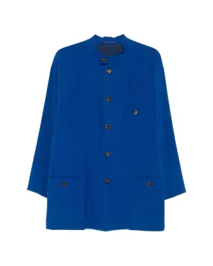 Issey Miyake Pre-Owned マンダリンカラー ジャケット - サムネイル1