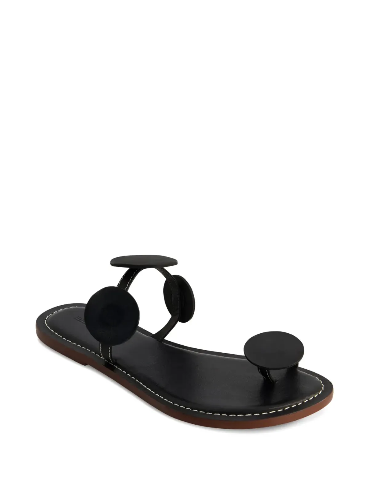 Bernardo New Moon toe-ring sandals - Black - 画像2