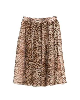 Roberto Cavalli Junior レオパード柄スカート - サムネイル2