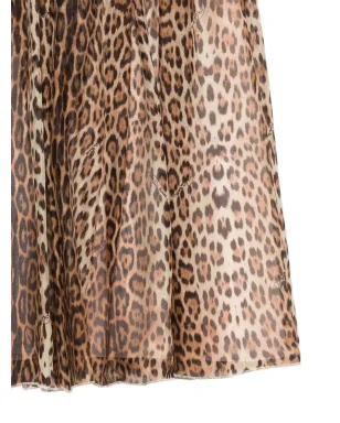 Roberto Cavalli Junior レオパード柄スカート - サムネイル3