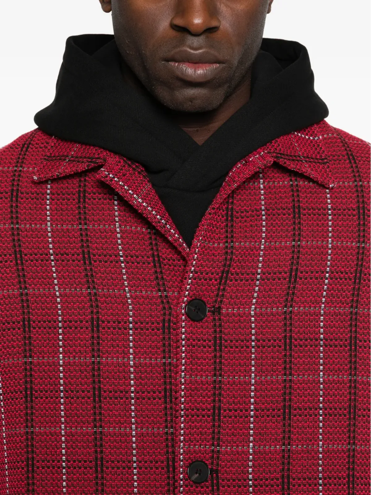 Alexander McQueen ビンテージ チェックボタンコート - 画像5