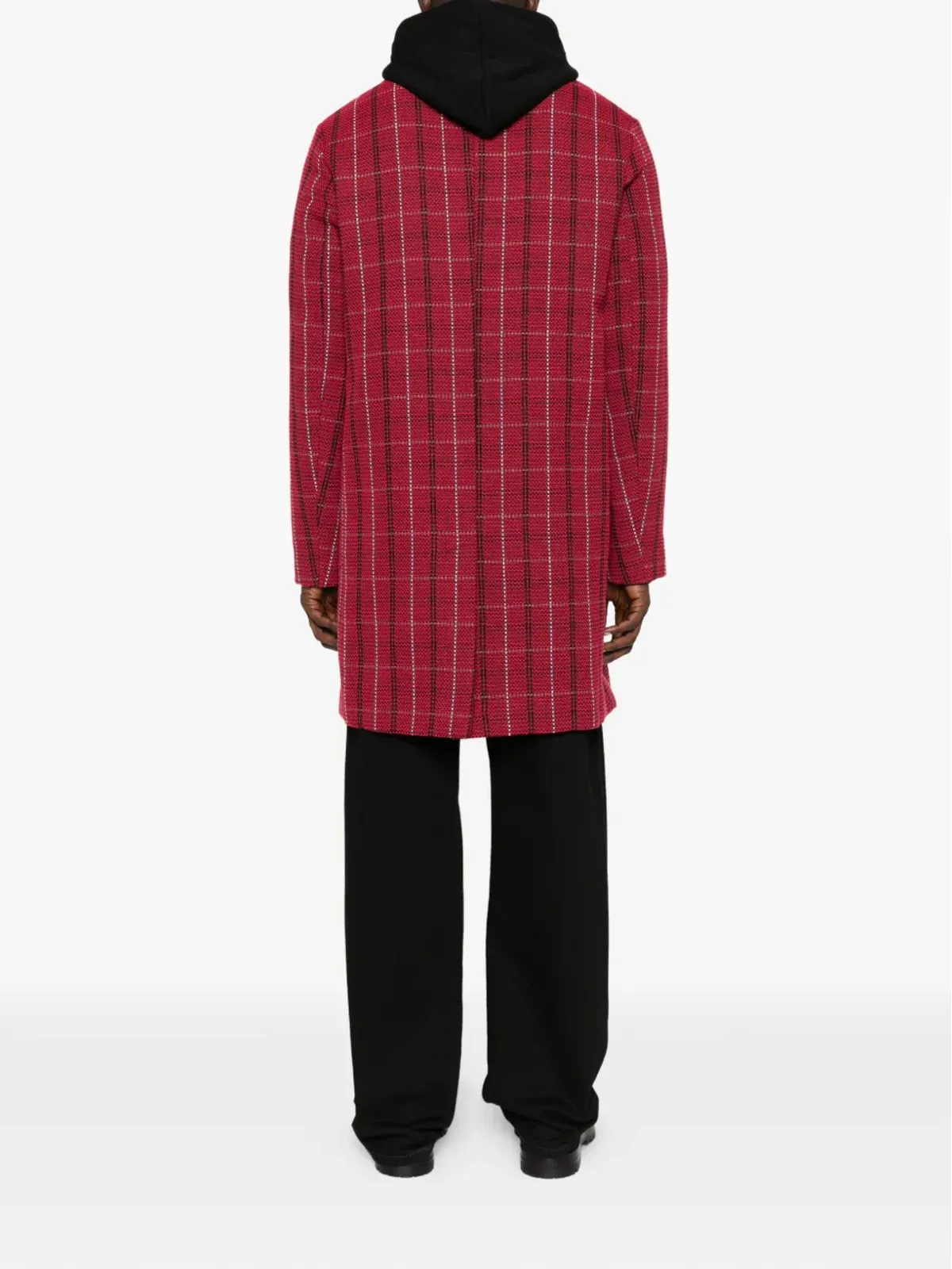 Alexander McQueen ビンテージ チェックボタンコート - 画像4
