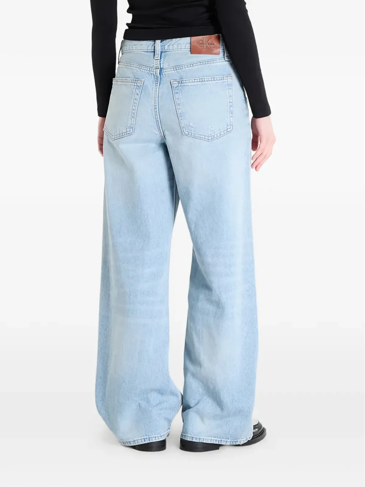 Calvin Klein ローライズ・バギー・ジーンズ - 画像3