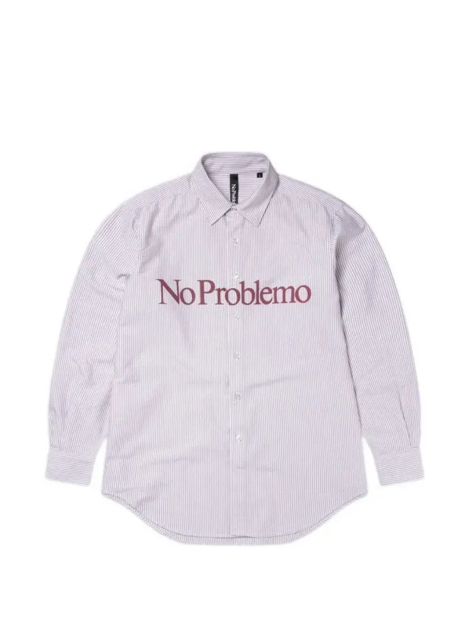 No Problemo NO PROBLEMO ストライプシャツの商品画像