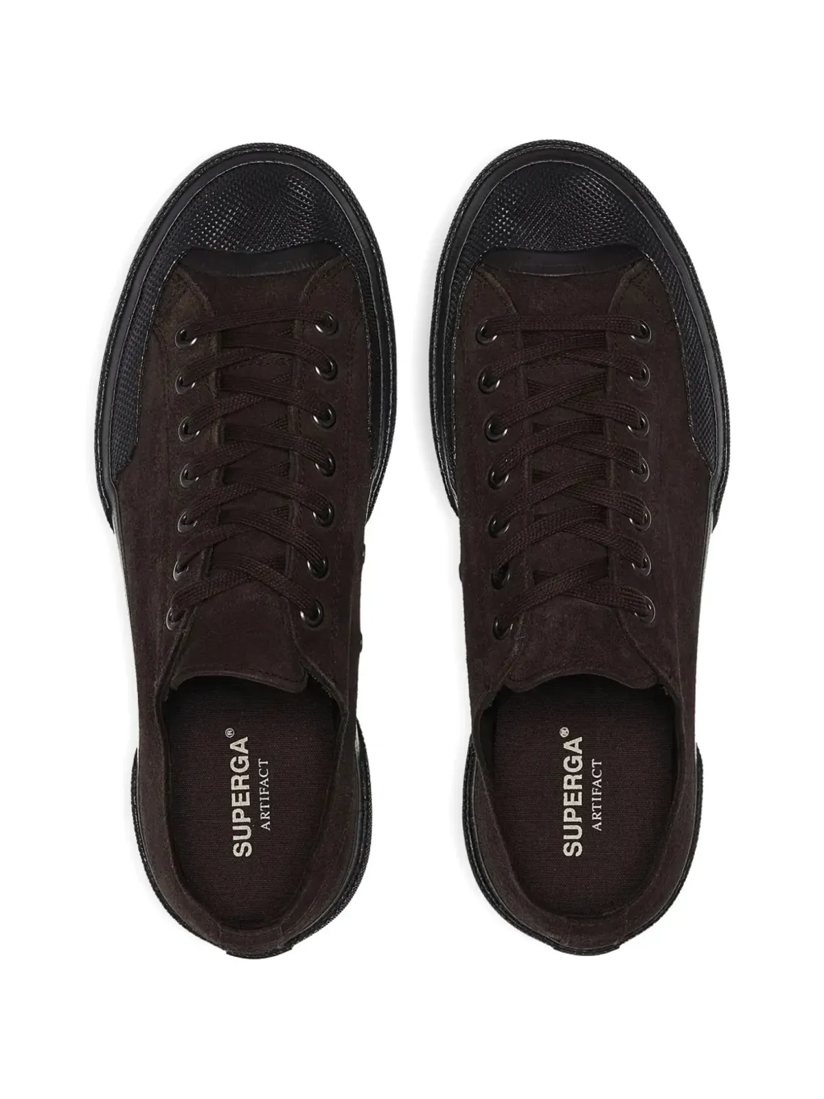 Superga 2432 Works スエード ローカットスニーカー - 画像4