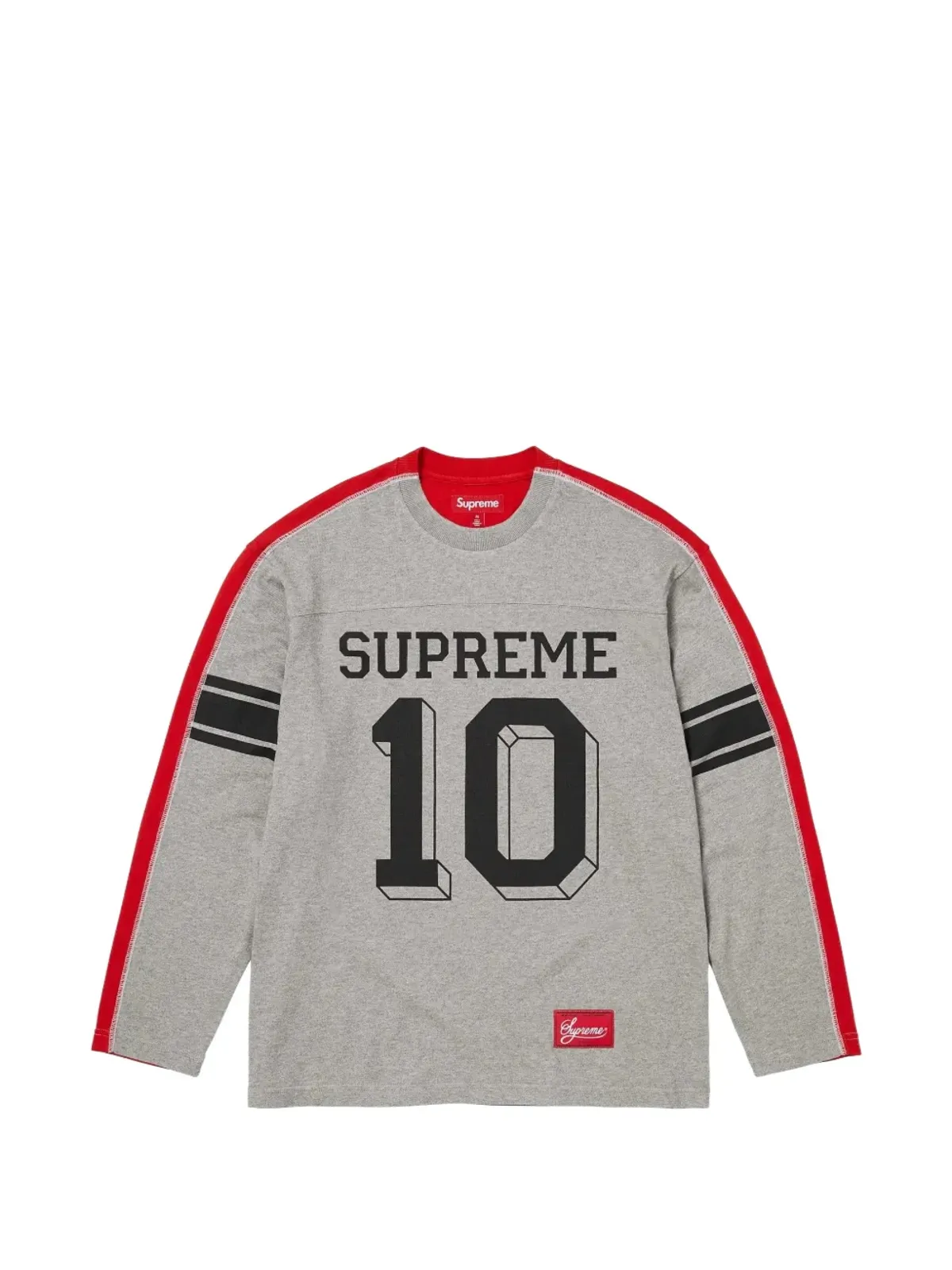 Supreme Split グレー Tシャツ - 画像1