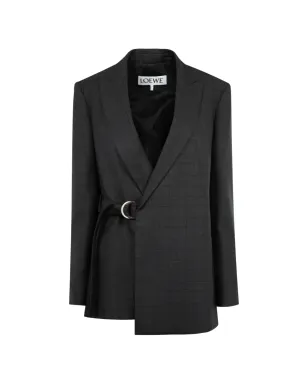 LOEWE チェック柄ブレザー - サムネイル1