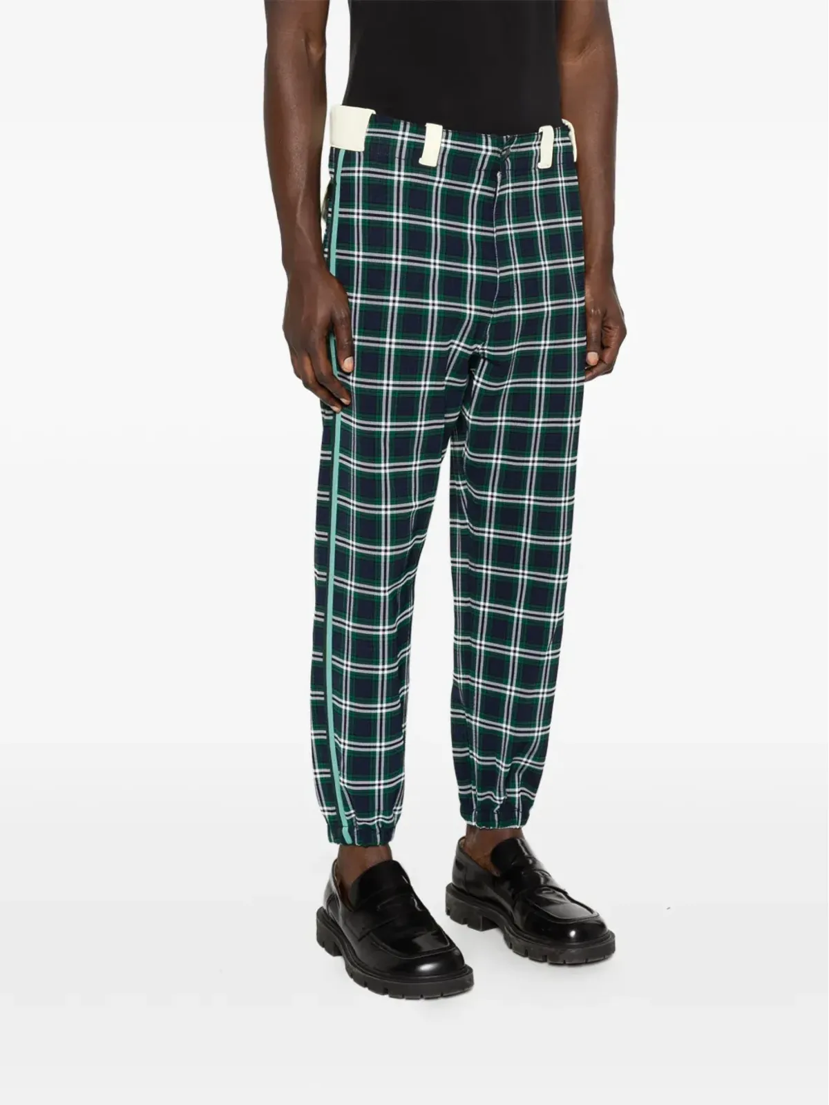 Marni Pre-Owned チェック柄パンツ - 画像3