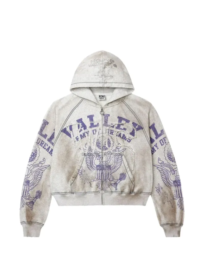 VALE FOREVER VALE FOREVER アーミー ジップアップ フーディーの商品画像