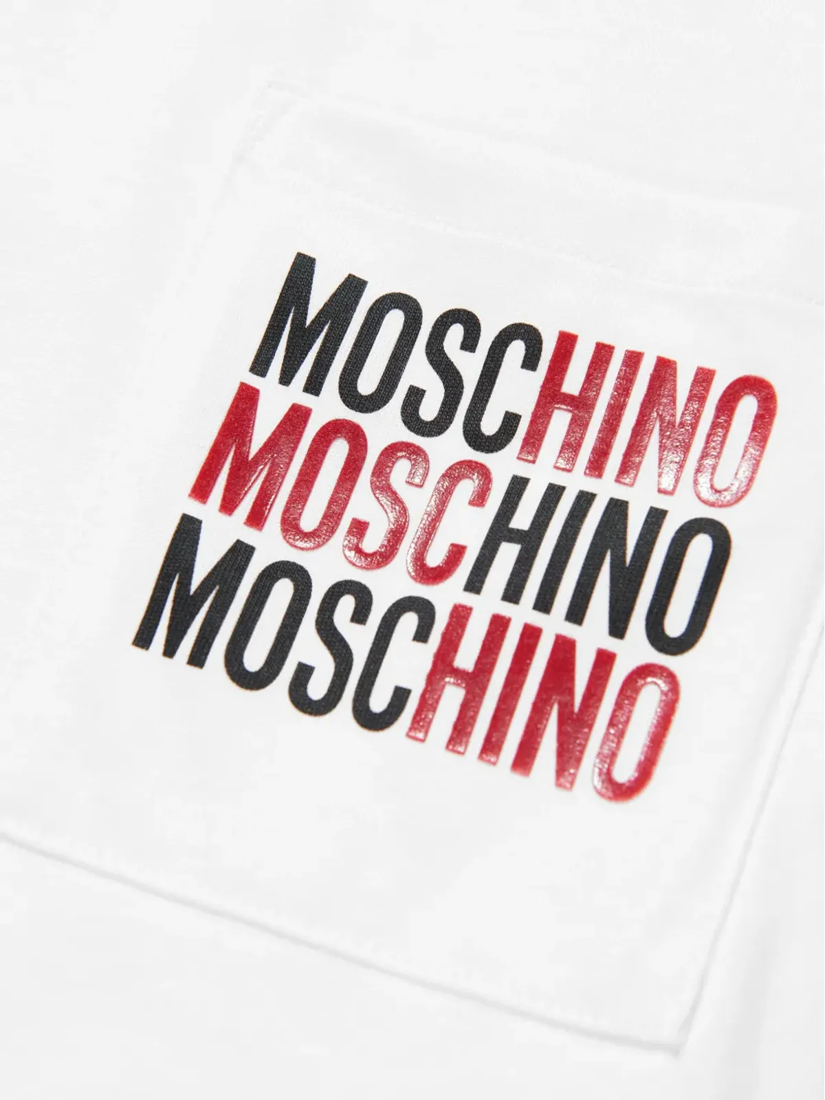 Moschino Kids ロゴプリント Tシャツとショーツ セット - White - 画像5