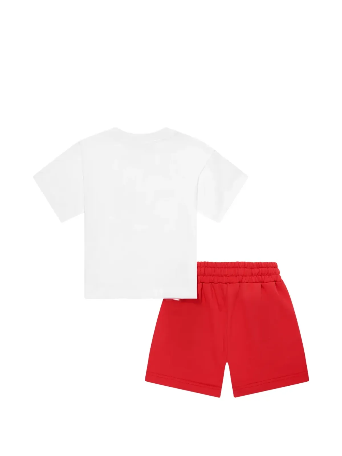 Moschino Kids ロゴプリント Tシャツとショーツ セット - White - 画像2