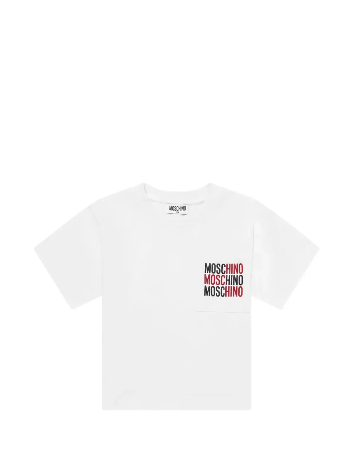 Moschino Kids ロゴプリント Tシャツとショーツ セット - White - 画像3