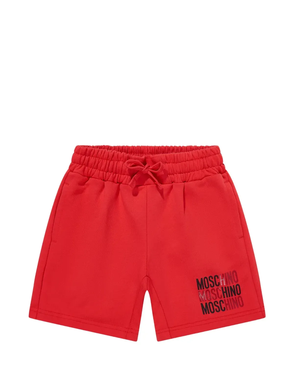 Moschino Kids ロゴプリント Tシャツとショーツ セット - White - 画像4