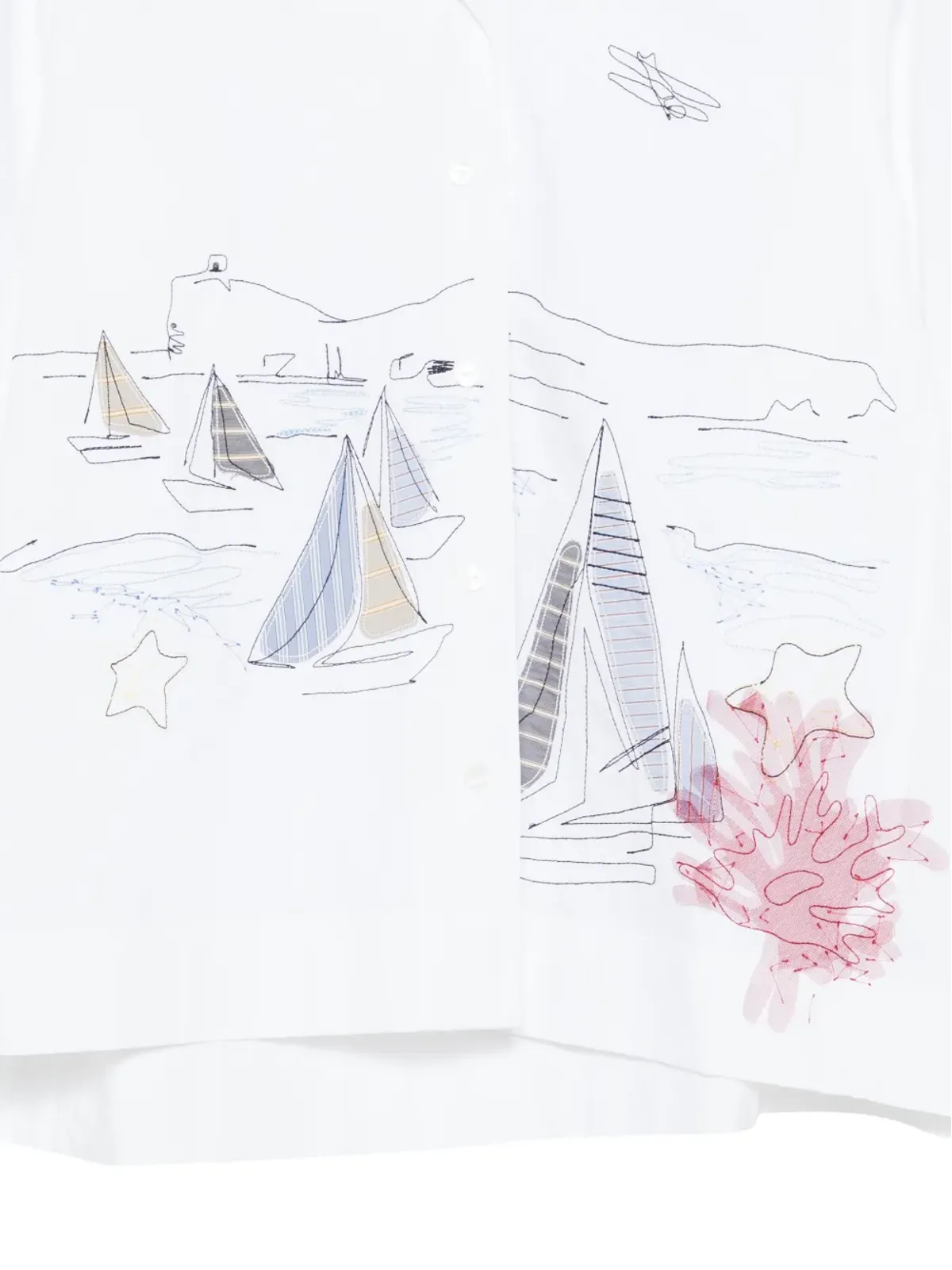 Antonio Marras Robespierre Vela プリントシャツ - 画像3