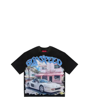 GODSPEED アートベースル ラリ Tシャツ - サムネイル1