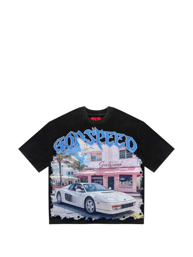 GODSPEED GODSPEED アートベースル ラリ Tシャツの商品画像