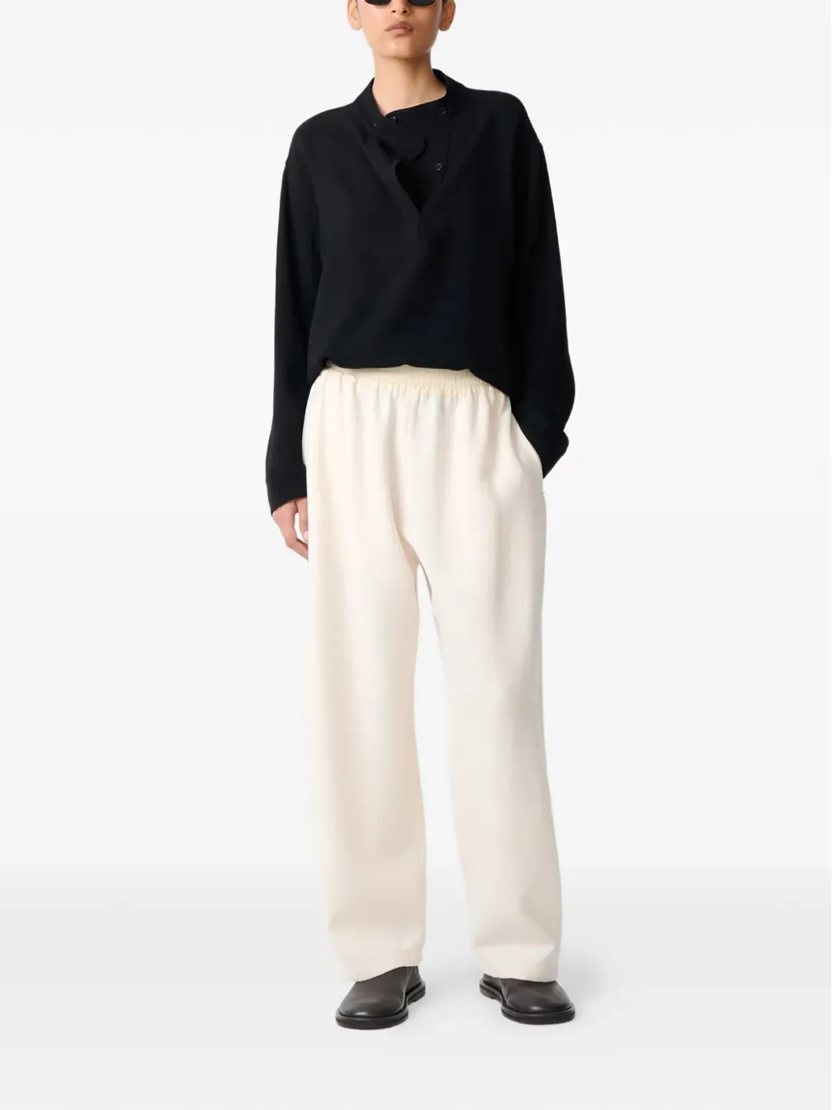 Studio Nicholson Dimasカラー アシンメトリック シャツ - 画像2