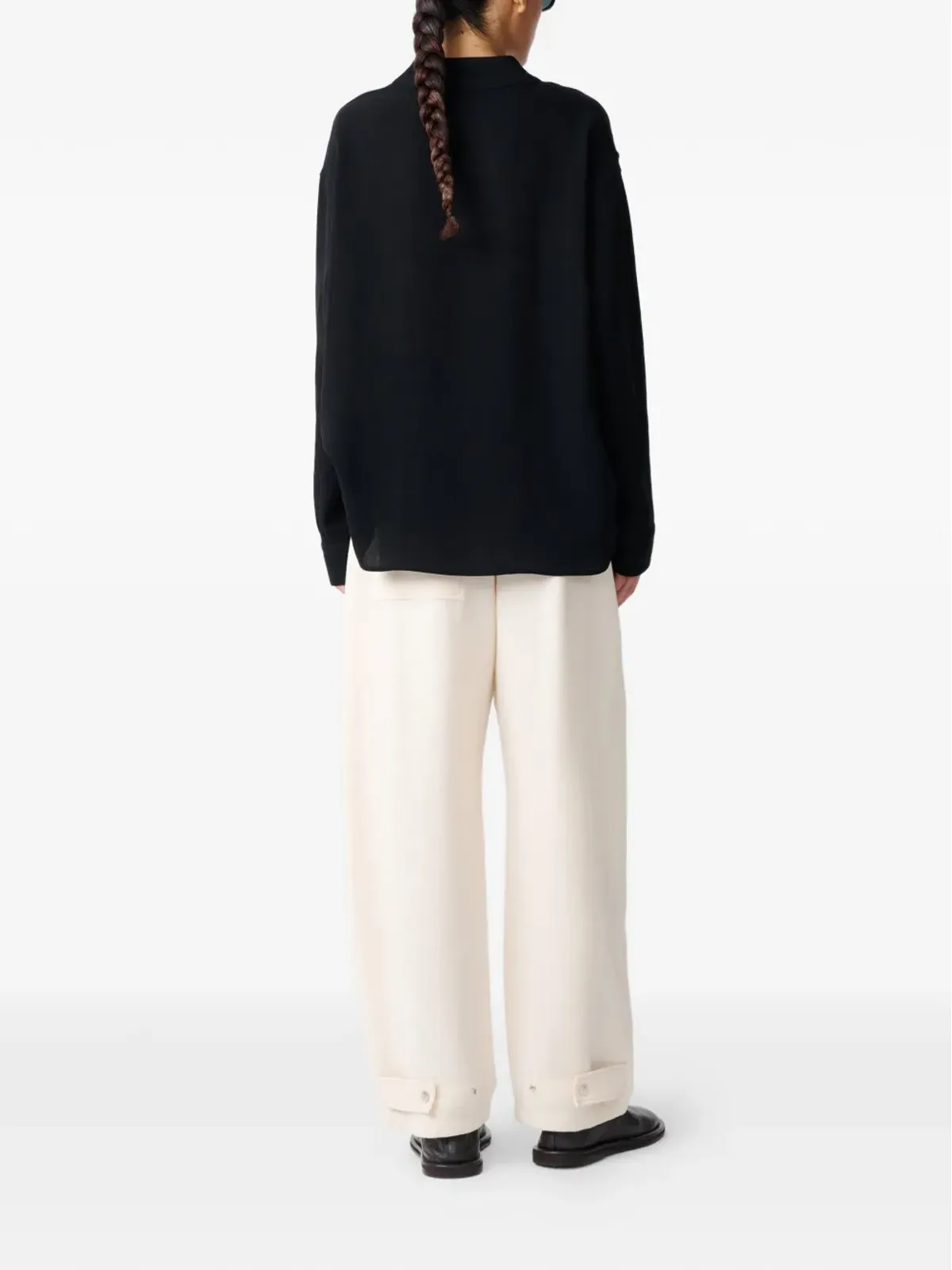 Studio Nicholson Dimasカラー アシンメトリック シャツ - 画像4