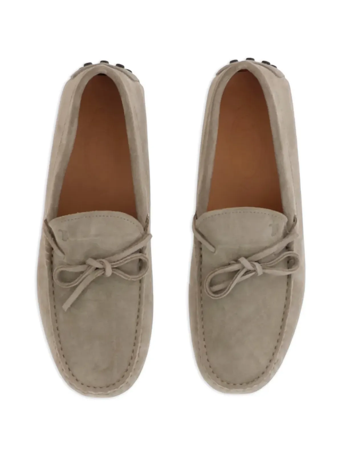 Tod's ボウパネルド フラットローファー - 画像4