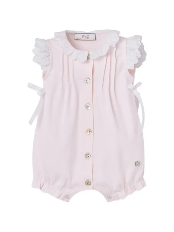 Paz Rodriguez Paz Rodriguez レース付きフリルショートパンツの商品画像