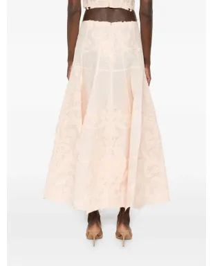 ZIMMERMANN 花柄ミディスカート - サムネイル4