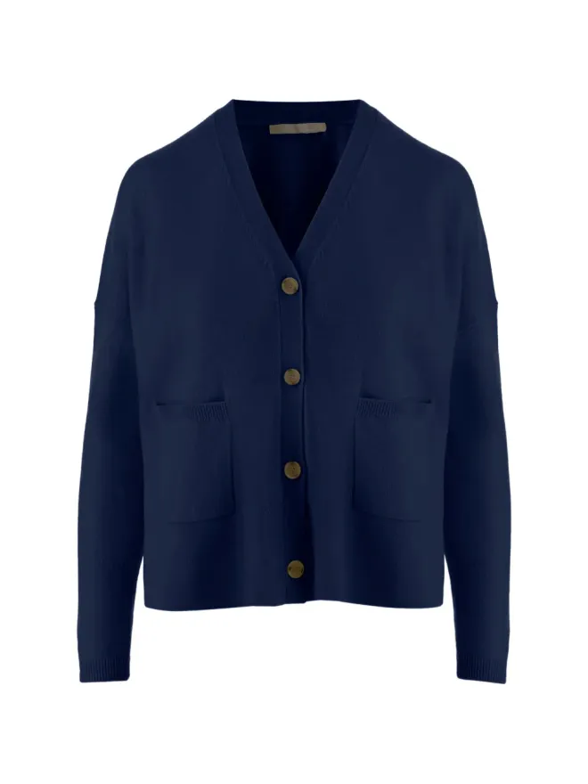 Allude Allude Vネック パッチポケット カーディガンの商品画像